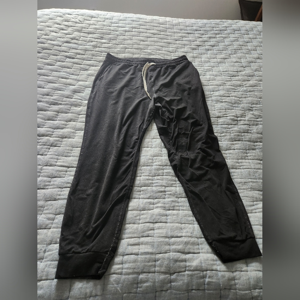 Vouri Black Charcoal Joggers